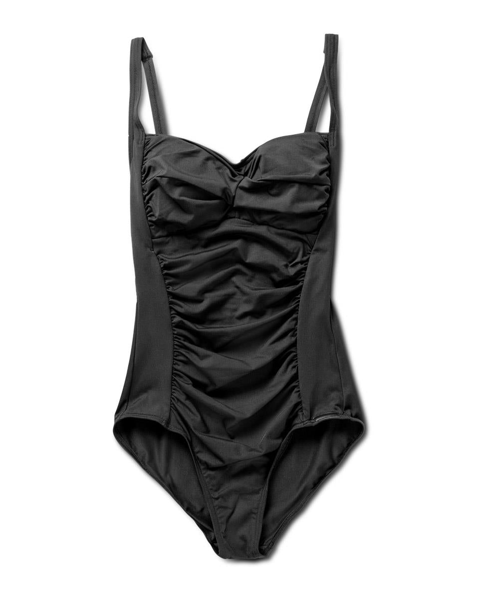 Shaping Potenza Swimsuit, Black.