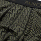 Panos Emporio Eco Base Bamboo and Organic Cotton Boxer 3 Pack, Grey Meander