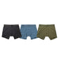 Panos Emporio Eco Base Bamboo and Organic Cotton Boxer 3 Pack, Olive Multi