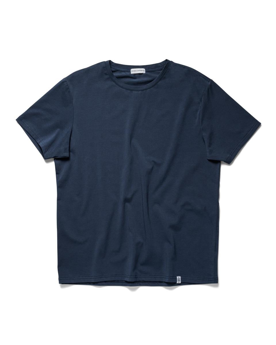 Panos Emporio  Organic Cotton T-Shirt, Navy