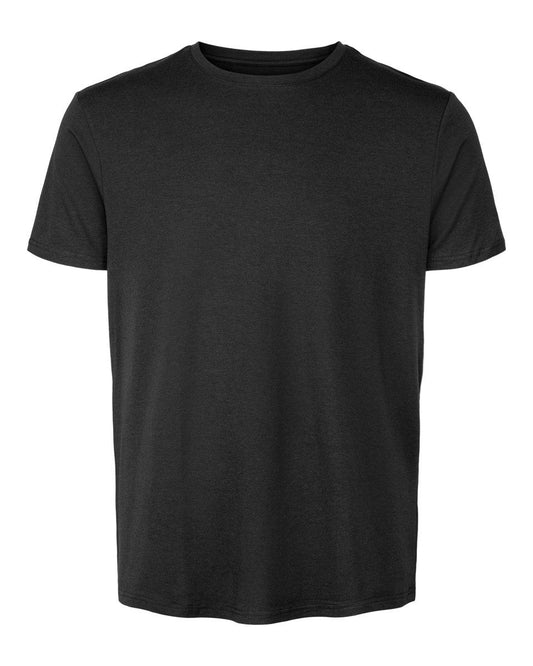 Panos Emporio  Eco Bamboo and Organic Cotton T-shirt Crew, Black