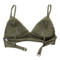 Thyme Theia Bralette Bikini Top, Green