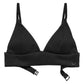 Thyme Theia Bralette Bikini Top, Black