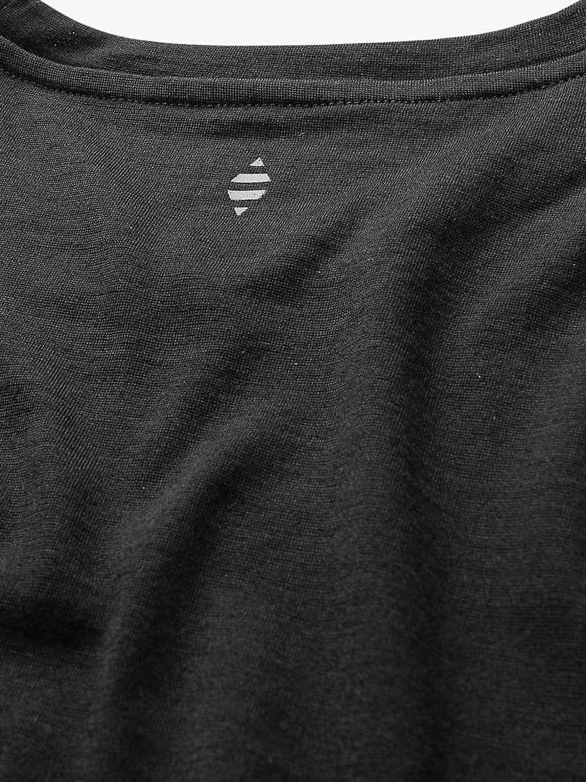 Panos Emporio  Eco Merino Wool T-Shirt, Black