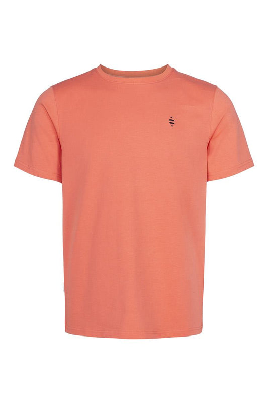 Panos Emporio  Organic Cotton Element T-Shirt, Colour: Coral