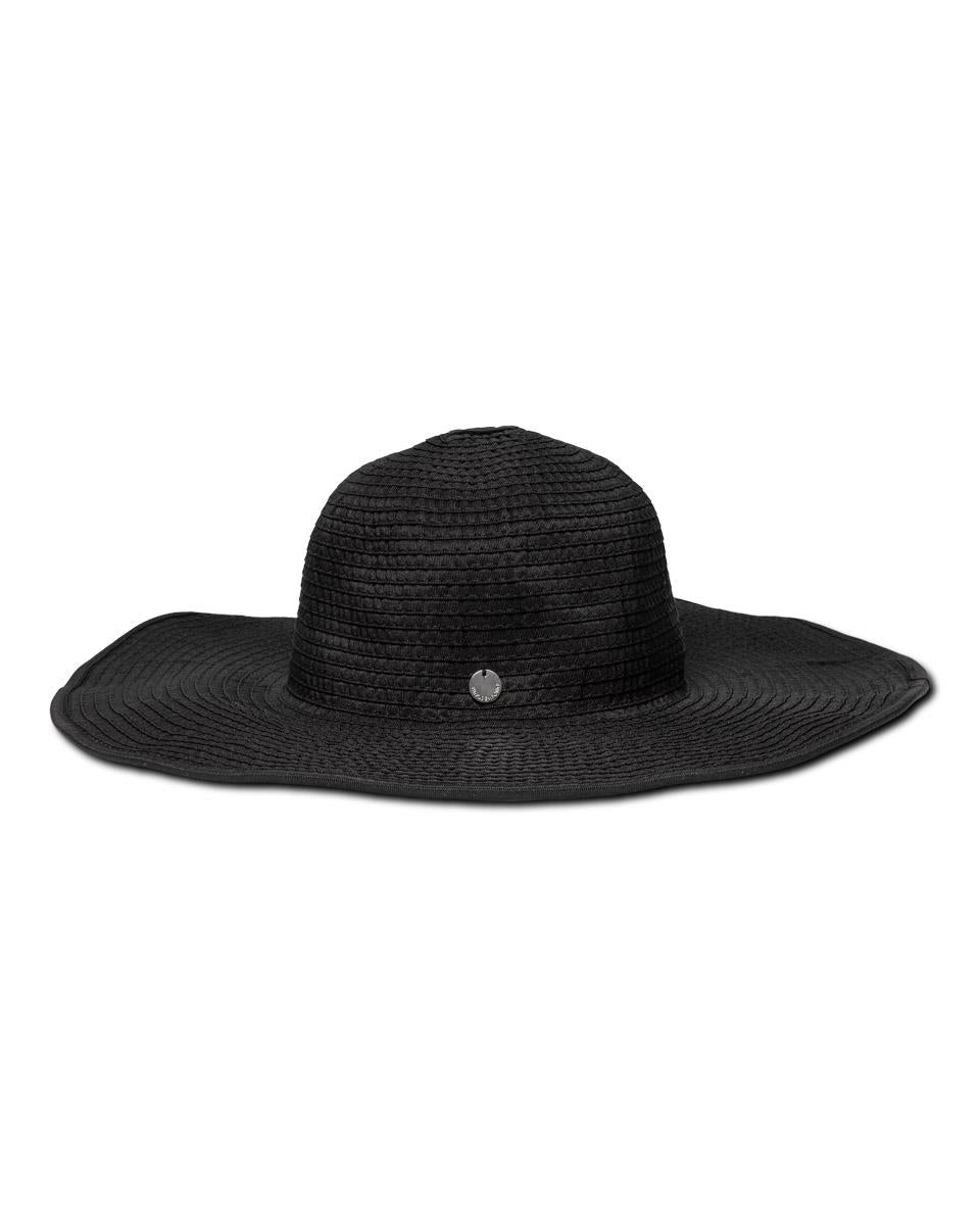 Mykonos Floppy Sun Hat, Black.