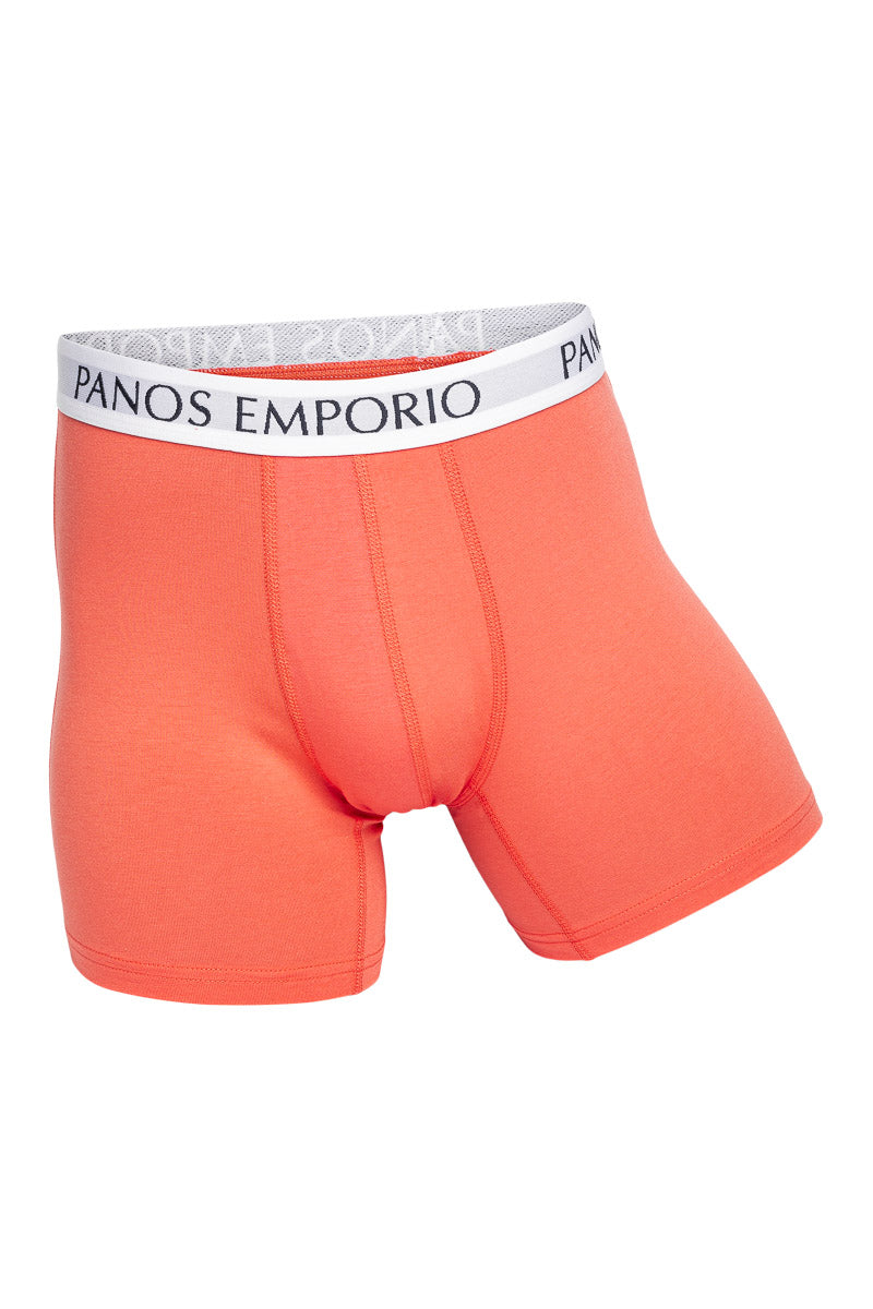 Eco Base Bamboo and Organic Cotton Boxer 5 Pack, Symbol Blue