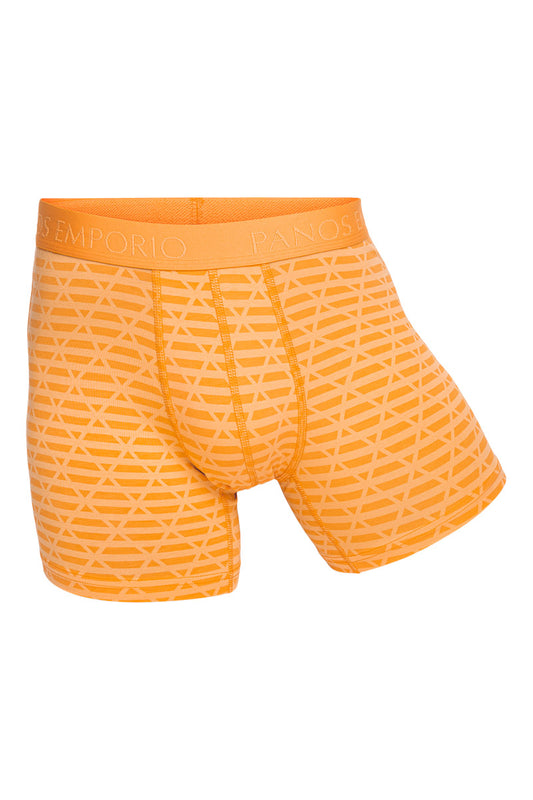 Eco Base Bamboo and Organic Cotton Boxer 5 Pack, Symbol Blue