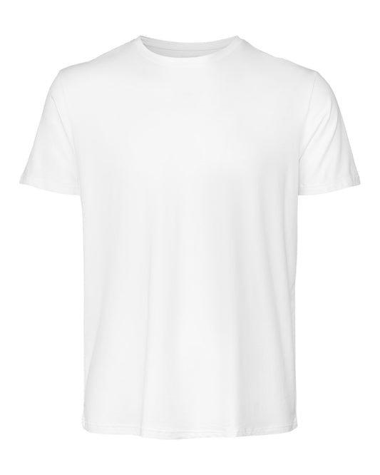 Panos Emporio  Eco Bamboo and Organic Cotton T-shirt Crew, White