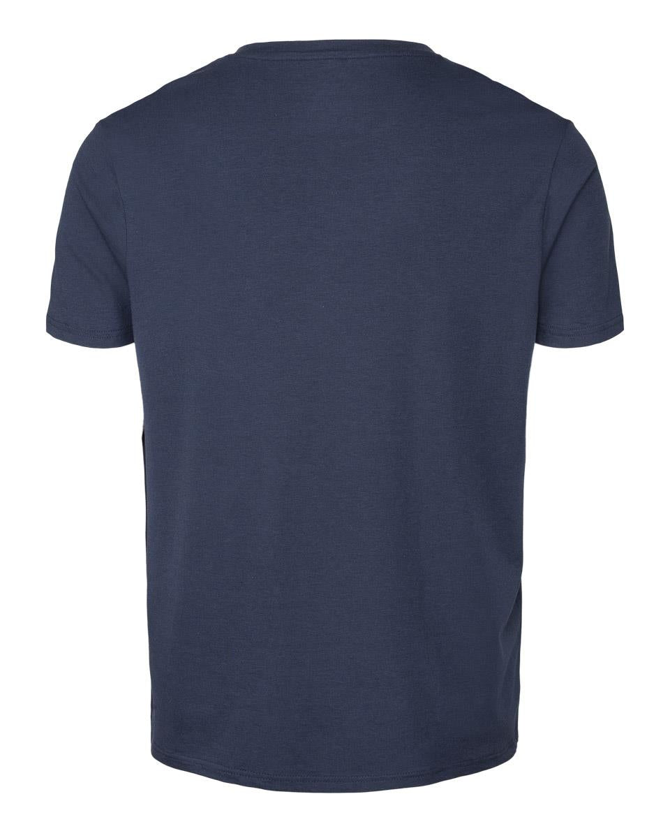 Panos Emporio  Eco Bamboo and Organic Cotton T-shirt Crew, Navy