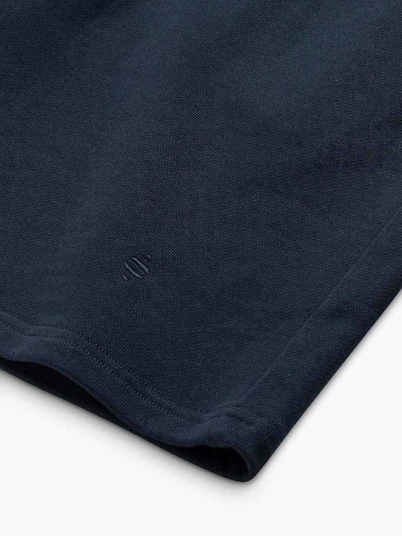 Panos Emporio  Organic Cotton Element Jogging Short, Navy