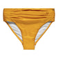 High Waisted Olympia Bikini Brief, Amber