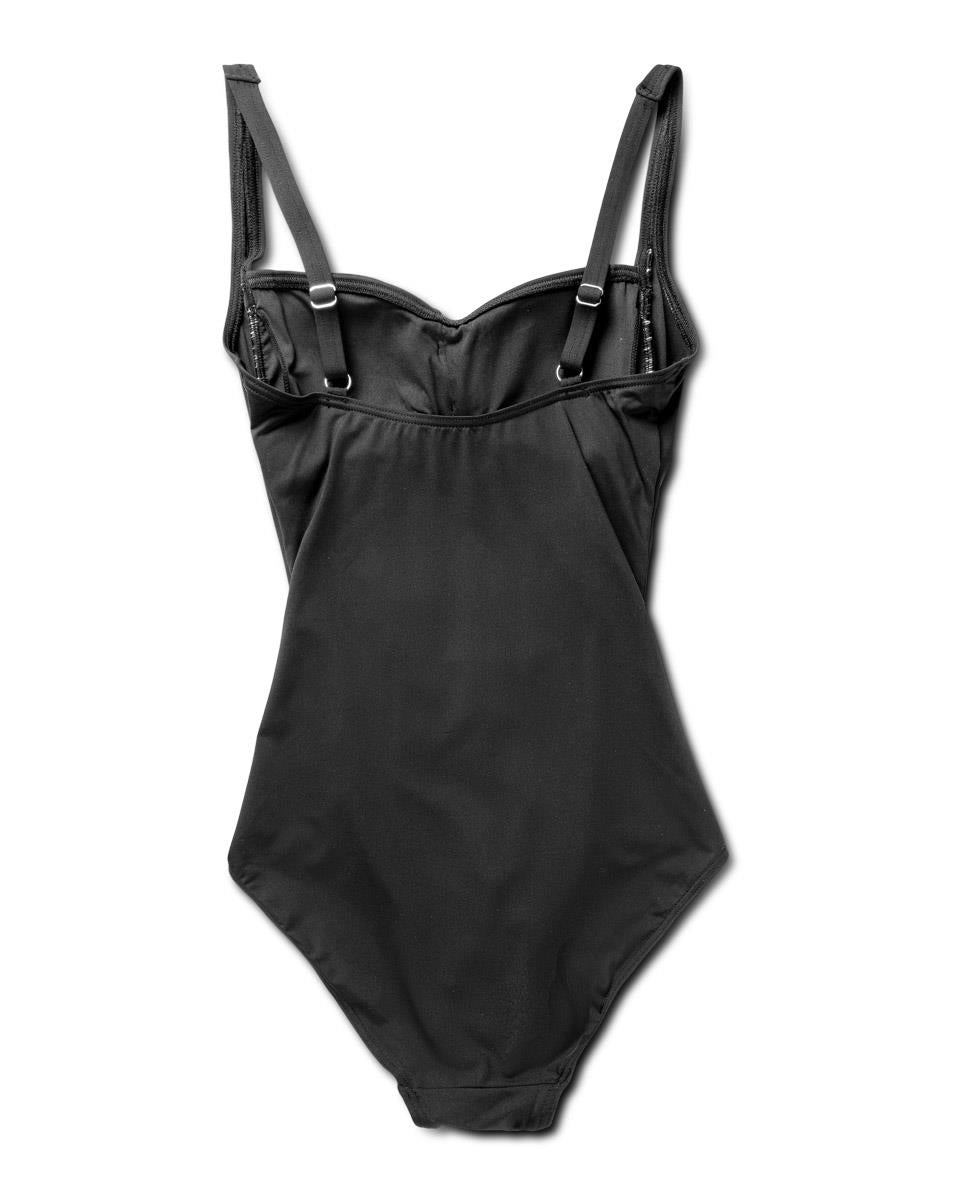 Shaping Potenza Swimsuit, Black.