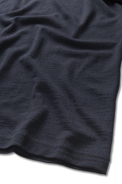 Panos Emporio  Eco Merino Wool T-Shirt, Navy
