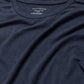 Eco Bamboo and Organic Cotton T-shirt Crew, Navy