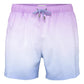 Classic Swimming Trunks, Blue/Lilac Dip Dye