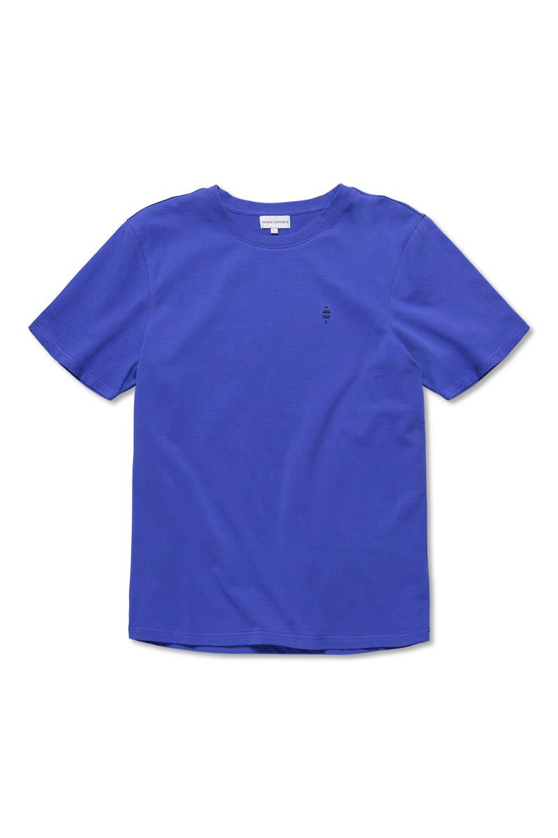 Panos Emporio  Organic Cotton Element T-Shirt, Colour:  Dazzling Blue