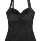 Recycled Ravenna Tankini, Black