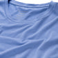 Eco Bamboo and Organic Cotton T-shirt Crew, Light Blue
