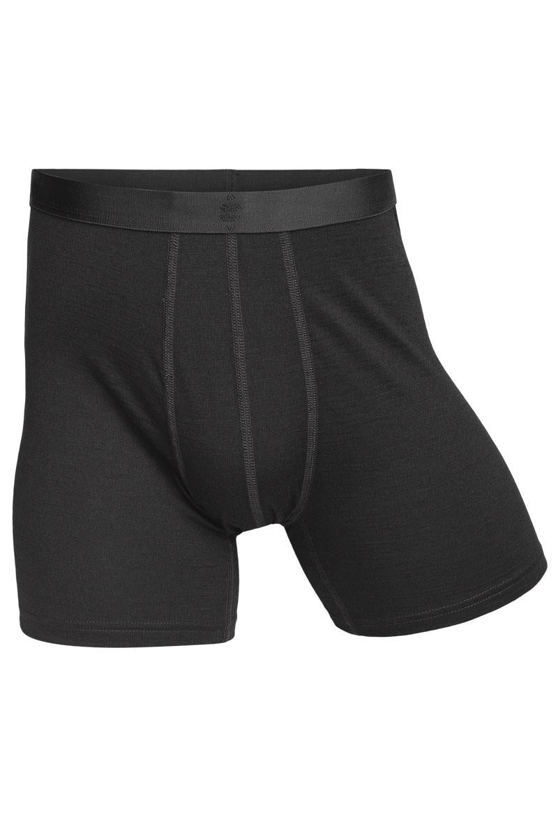 Eco Breathe Merino Wool Boxer, Black