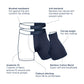 Eco Base Bamboo and Organic Cotton Boxer 5 Pack, Symbol Blue