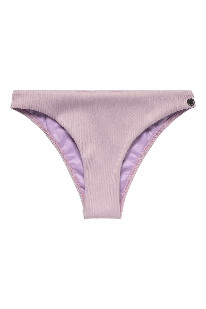 Thyme Iris Bikini Bottom, Soft Lilac.