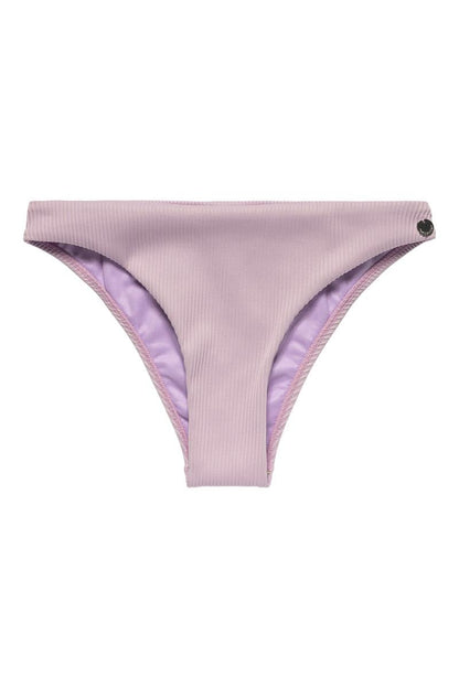 Thyme Iris Bikini Bottom, Soft Lilac.