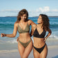 Thyme Xenia Bikini Bottom, Green