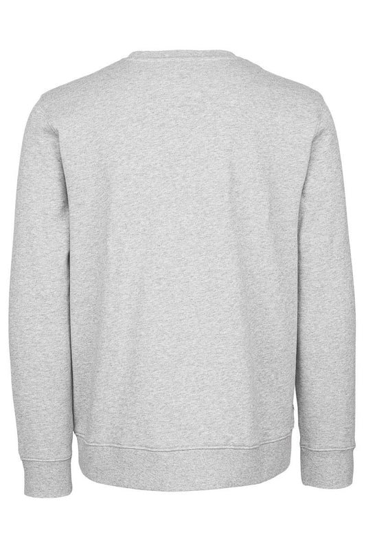 Organic Cotton Element Sweater, Grey Melange