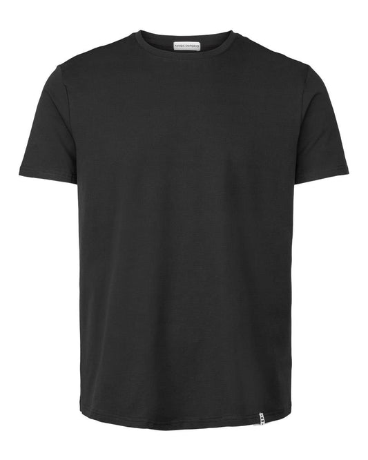 Panos Emporio  Organic Cotton T-Shirt, Black