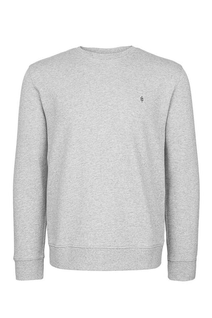 Organic Cotton Element Sweater, Grey Melange
