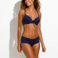 Recycled Melina Low Rise Bikini Brief, Navy