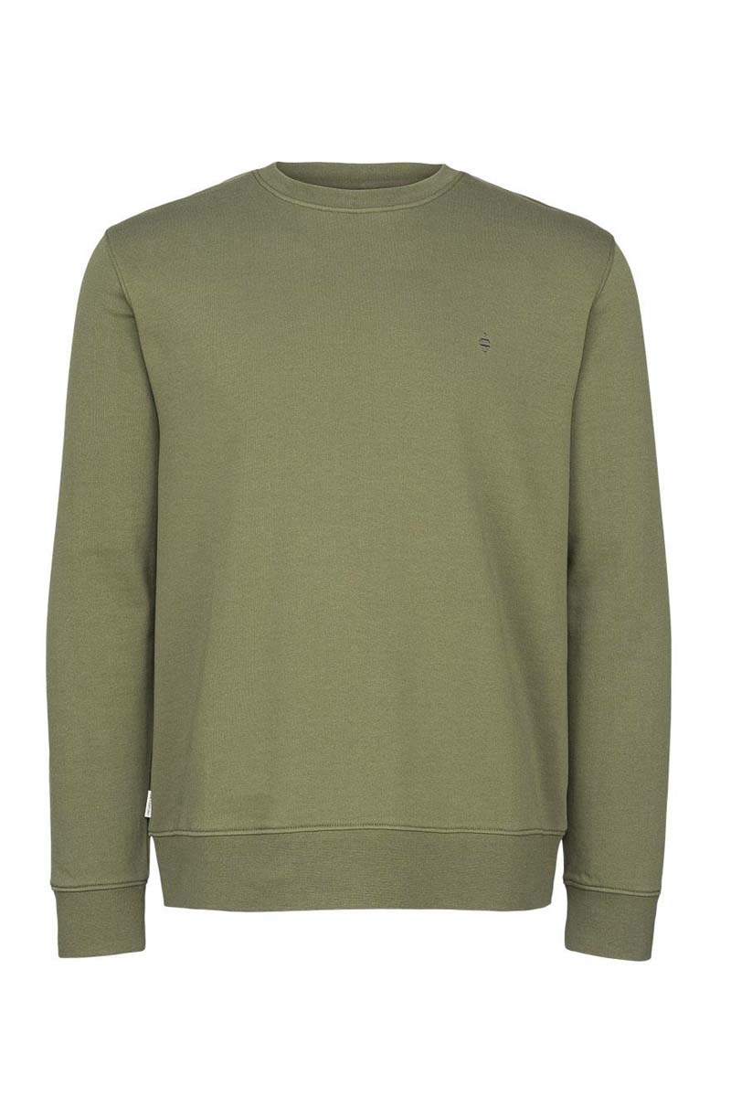 Organic Cotton Element Sweater, Olive