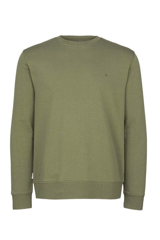 Panos Emporio  Organic Cotton Element Sweater, Olive